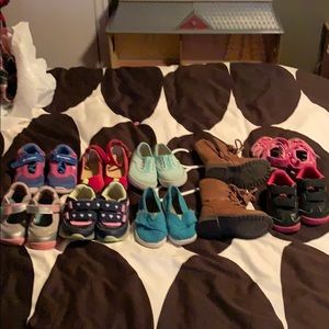 Lot of Toddler size 6 shoes
